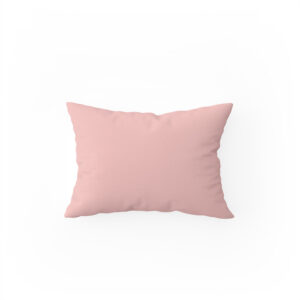 Bebe Pembe Poplin Kumaş Bebek Yastık Kılıfı
