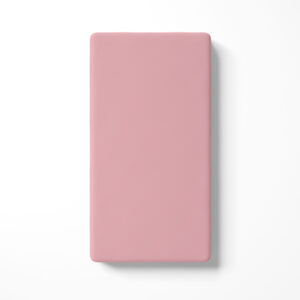 Gül Pembe Poplin Kumaş Bebek Lastiksiz Çarşaf