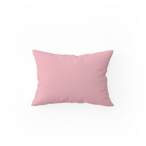 Gül Pembe Poplin Kumaş Bebek Yastık Kılıfı