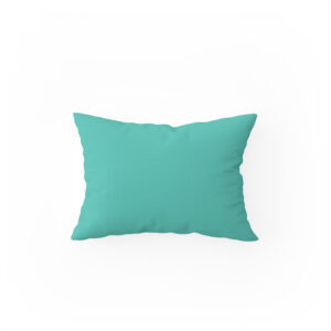 Mint Yeşili Poplin Kumaş Bebek Yastık Kılıfı