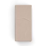 Açık Kapiçino Poplin Kumaş Tek Kişilik Lastiksiz Çarşaf