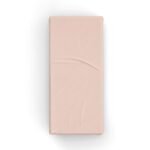 Açık Somon Poplin Kumaş Tek Kişilik Lastiksiz Çarşaf