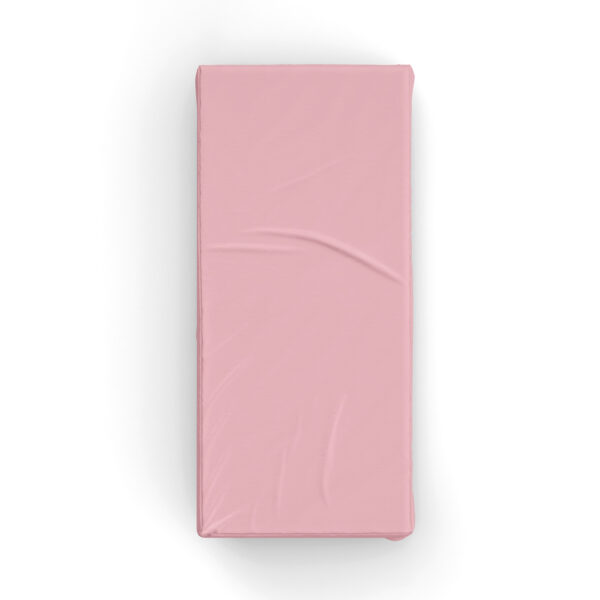 Gül Pembe Poplin Kumaş Tek Kişilik Lastiksiz Çarşaf