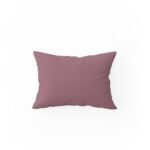 Koyu Gül Kurusu Poplin Kumaş Tekli Yastık Kılıfı