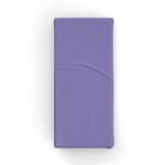 Koyu Lila Poplin Kumaş Tek Kişilik Lastiksiz Çarşaf