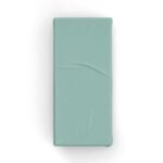 Nil Yeşili Poplin Kumaş Tek Kişilik Lastiksiz Çarşaf