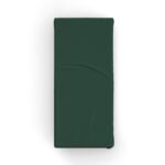 Zümrüt Yeşil Poplin Kumaş Tek Kişilik Lastiksiz Çarşaf