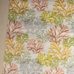 Mercan Hardal Duck Bezi Kumaş